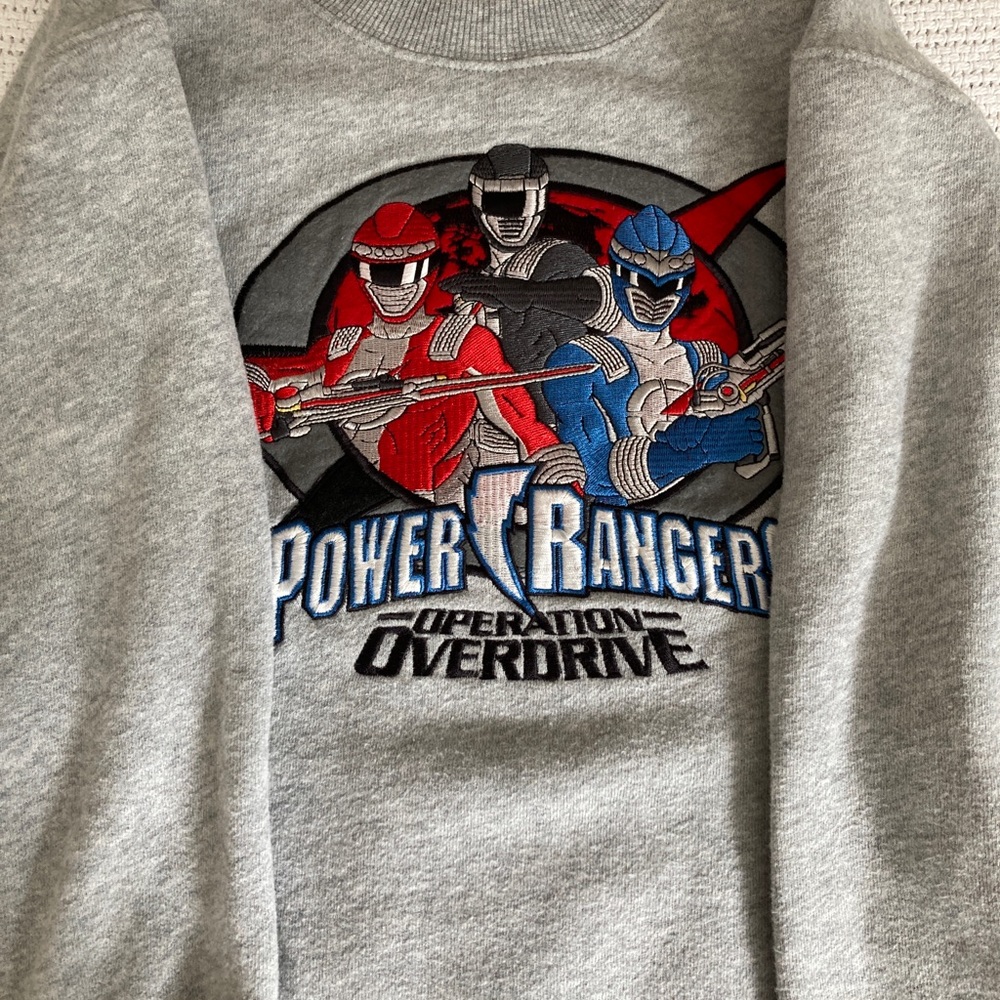 Disney Store Power Rangers Sweatshirt